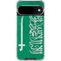 Saudi Arabia Flag Distressed Google Pixel 10 Clear Case